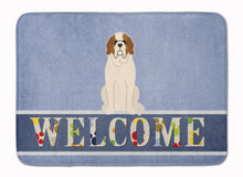 Load image into Gallery viewer, Saint Bernard Welcome Machine Washable Memory Foam Mat BB5616RUG