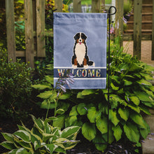 Load image into Gallery viewer, Bernese Mountain Dog Welcome Garden Flag - Outdoor Decorative Yard Flag BB5617GF