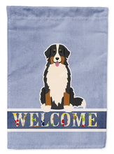 Load image into Gallery viewer, Bernese Mountain Dog Welcome Garden Flag - Outdoor Decorative Yard Flag BB5617GF