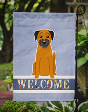 Load image into Gallery viewer, Border Terrier Welcome Garden Flag - Outdoor Decorative Yard Flag BB5620GF