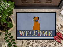 Load image into Gallery viewer, Border Terrier Welcome Doormat - 18x27 Decorative Floor Mat – Indoor/Outdoor Rug with Artistic Flair BB5620MAT