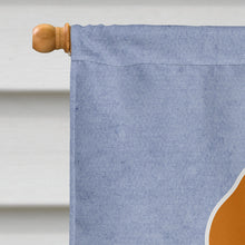 Load image into Gallery viewer, Beagle Tricolor Welcome Flag Canvas House Size BB5621CHF