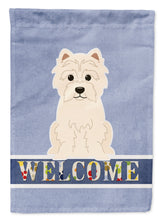 Load image into Gallery viewer, Westie Welcome Garden Flag - Outdoor Decorative Yard Flag BB5623GF