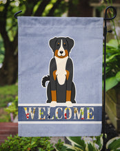 Load image into Gallery viewer, Appenzeller Sennenhund Welcome Garden Flag - Outdoor Decorative Yard Flag BB5624GF