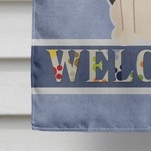Load image into Gallery viewer, Swiss Hound Welcome Flag Canvas House Size BB5625CHF