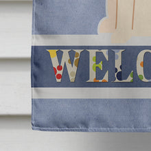 Load image into Gallery viewer, Central Asian Shepherd Dog Welcome Flag Canvas House Size BB5630CHF
