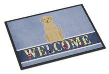 Load image into Gallery viewer, Yellow Labrador Welcome Doormat - 18x27 Decorative Floor Mat – Indoor/Outdoor Rug with Artistic Flair BB5636MAT