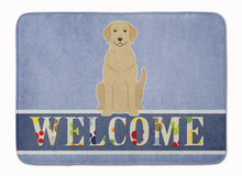 Load image into Gallery viewer, Yellow Labrador Welcome Machine Washable Memory Foam Mat BB5636RUG