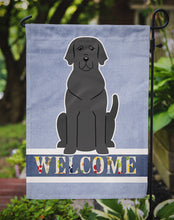 Load image into Gallery viewer, Black Labrador Welcome Garden Flag - Outdoor Decorative Yard Flag BB5638GF