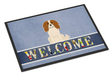 Load image into Gallery viewer, Cavalier Spaniel Welcome Doormat - 18x27 Decorative Floor Mat – Indoor/Outdoor Rug with Artistic Flair BB5639MAT