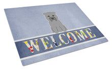 Load image into Gallery viewer, Glen of Imal Grey Welcome Glass Cutting Boards – Durable, Decorative Kitchen Art Large BB5640LCB