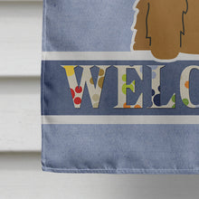 Load image into Gallery viewer, Glen of Imal Tan Welcome Flag Canvas House Size BB5641CHF