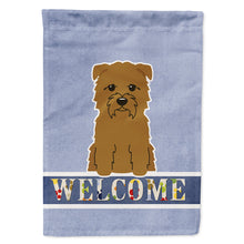 Load image into Gallery viewer, Glen of Imal Tan Welcome Flag Canvas House Size BB5641CHF