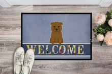 Load image into Gallery viewer, Glen of Imal Tan Welcome Doormat - 18x27 Decorative Floor Mat – Indoor/Outdoor Rug with Artistic Flair BB5641MAT
