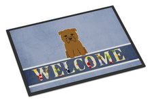 Load image into Gallery viewer, Glen of Imal Tan Welcome Doormat - 18x27 Decorative Floor Mat – Indoor/Outdoor Rug with Artistic Flair BB5641MAT