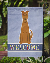 Load image into Gallery viewer, Irish Terrier Welcome Garden Flag - Outdoor Decorative Yard Flag BB5643GF
