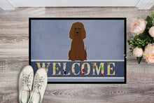 Load image into Gallery viewer, Irish Water Spaniel Welcome Doormat - 18x27 Decorative Floor Mat – Indoor/Outdoor Rug with Artistic Flair BB5644MAT