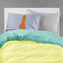 Load image into Gallery viewer, Irish Setter Welcome Fabric Standard Pillowcase – Artistic Decorative Front, White Back BB5645PILLOWCASE