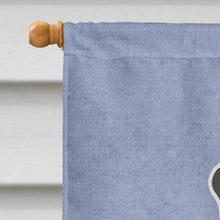 Load image into Gallery viewer, Giant Schnauzer Welcome Flag Canvas House Size BB5647CHF