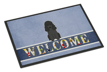 Load image into Gallery viewer, Poodle Black Welcome Doormat - 18x27 Decorative Floor Mat – Indoor/Outdoor Rug with Artistic Flair BB5652MAT