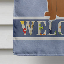 Load image into Gallery viewer, Dogue de Bourdeaux Welcome Flag Canvas House Size BB5654CHF