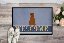 Load image into Gallery viewer, Dogue de Bourdeaux Welcome Doormat - 18x27 Decorative Floor Mat – Indoor/Outdoor Rug with Artistic Flair BB5654MAT