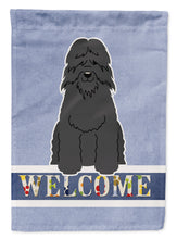 Load image into Gallery viewer, Bouvier des Flandres Welcome Garden Flag - Outdoor Decorative Yard Flag BB5655GF