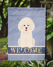 Load image into Gallery viewer, Bichon Frise Welcome Garden Flag - Outdoor Decorative Yard Flag BB5656GF