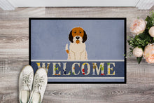 Load image into Gallery viewer, Petit Basset Griffon Veenden Welcome Doormat - 18x27 Decorative Floor Mat – Indoor/Outdoor Rug with Artistic Flair BB5660MAT