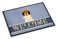 Load image into Gallery viewer, Petit Basset Griffon Veenden Welcome Doormat - 18x27 Decorative Floor Mat – Indoor/Outdoor Rug with Artistic Flair BB5660MAT