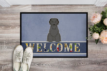 Load image into Gallery viewer, Briard Black Welcome Doormat - 18x27 Decorative Floor Mat – Indoor/Outdoor Rug with Artistic Flair BB5662MAT