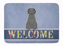 Load image into Gallery viewer, Briard Black Welcome Machine Washable Memory Foam Mat BB5662RUG