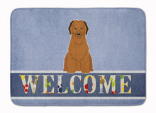 Load image into Gallery viewer, Briard Brown Welcome Machine Washable Memory Foam Mat BB5663RUG