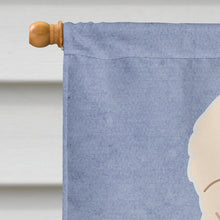 Load image into Gallery viewer, Great Pyrenese Welcome Flag Canvas House Size BB5664CHF