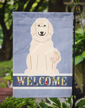 Load image into Gallery viewer, Great Pyrenese Welcome Garden Flag - Outdoor Decorative Yard Flag BB5664GF