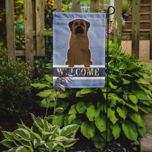 Load image into Gallery viewer, Bullmastiff Welcome Garden Flag - Outdoor Decorative Yard Flag BB5665GF