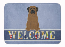 Load image into Gallery viewer, Bullmastiff Welcome Machine Washable Memory Foam Mat BB5665RUG