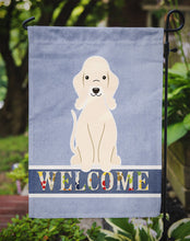 Load image into Gallery viewer, Bedlington Terrier Sandy Welcome Garden Flag - Outdoor Decorative Yard Flag BB5672GF