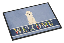 Load image into Gallery viewer, Bedlington Terrier Sandy Welcome Doormat - 18x27 Decorative Floor Mat – Indoor/Outdoor Rug with Artistic Flair BB5672MAT