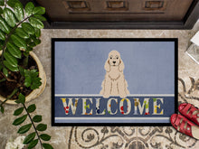 Load image into Gallery viewer, Cocker Spaniel Buff Welcome Doormat - 18x27 Decorative Floor Mat – Indoor/Outdoor Rug with Artistic Flair BB5675MAT