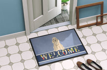 Load image into Gallery viewer, Cocker Spaniel Buff Welcome Doormat - 18x27 Decorative Floor Mat – Indoor/Outdoor Rug with Artistic Flair BB5675MAT