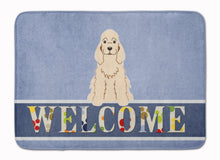 Load image into Gallery viewer, Cocker Spaniel Buff Welcome Machine Washable Memory Foam Mat BB5675RUG