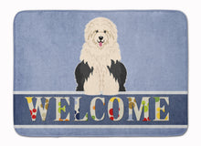 Load image into Gallery viewer, Old English Sheepdog Welcome Machine Washable Memory Foam Mat BB5677RUG