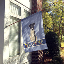 Load image into Gallery viewer, Smooth Fox Terrier Welcome Flag Canvas House Size BB5679CHF