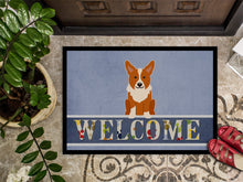 Load image into Gallery viewer, Corgi Welcome Doormat - 18x27 Decorative Floor Mat – Indoor/Outdoor Rug with Artistic Flair BB5681MAT
