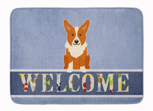 Load image into Gallery viewer, Corgi Welcome Machine Washable Memory Foam Mat BB5681RUG