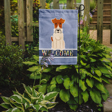 Load image into Gallery viewer, Wire Fox Terrier Welcome Garden Flag - Outdoor Decorative Yard Flag BB5682GF