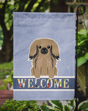 Load image into Gallery viewer, Pekingnese Tan Welcome Garden Flag - Outdoor Decorative Yard Flag BB5683GF