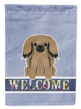 Load image into Gallery viewer, Pekingnese Tan Welcome Garden Flag - Outdoor Decorative Yard Flag BB5683GF