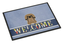 Load image into Gallery viewer, Pekingnese Tan Welcome Doormat - 18x27 Decorative Floor Mat – Indoor/Outdoor Rug with Artistic Flair BB5683MAT